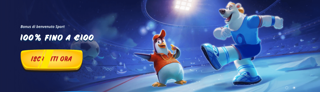 SGCasino Bonus Benvenuto Sport