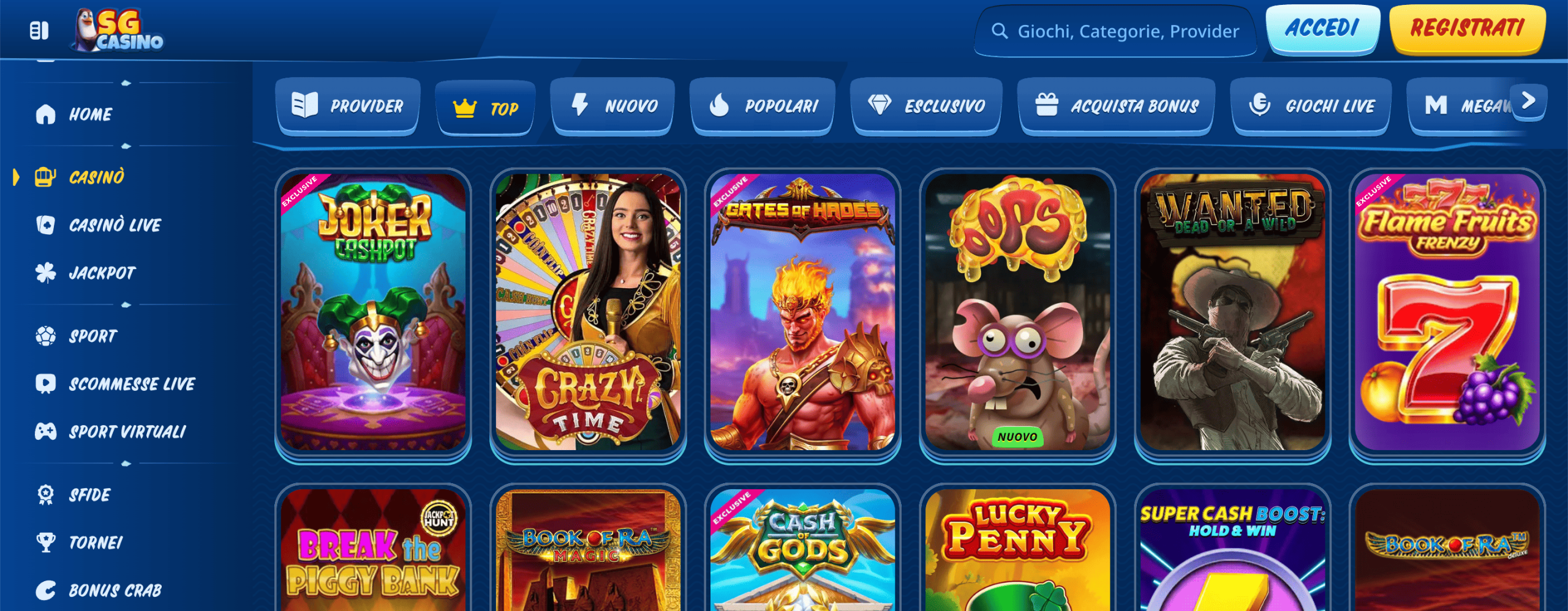 SGCasino Slot